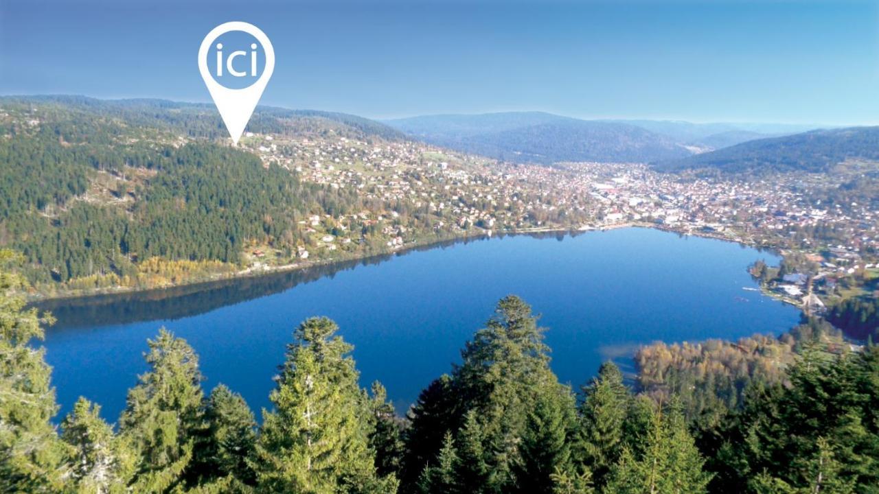 Laptitevosgienne Vue Lac A Gerardmer ! Exterior photo